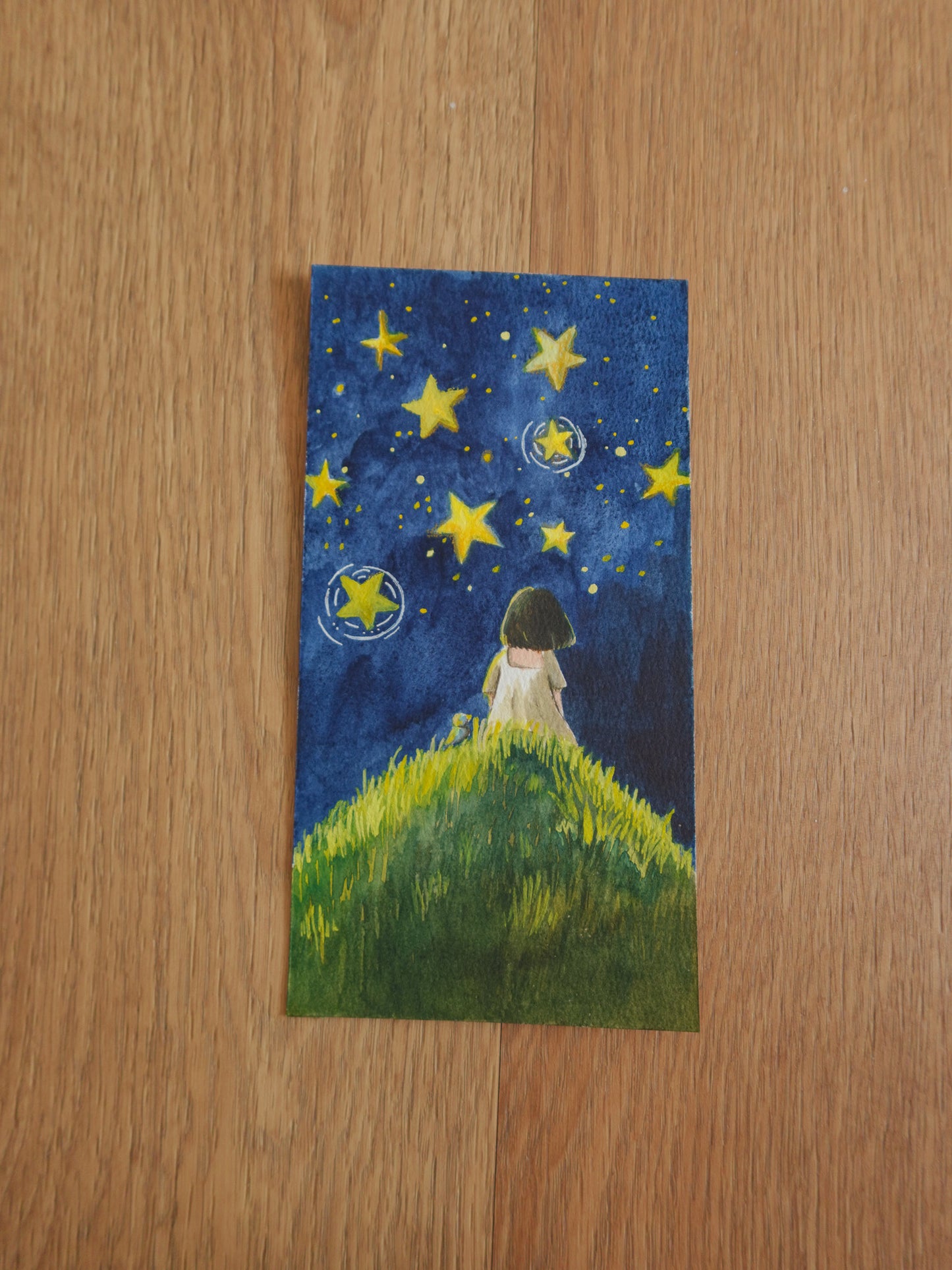 Original Painting - Stargazing