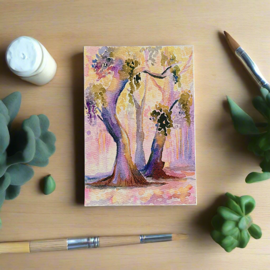 Original Painting - Enchanted Forest