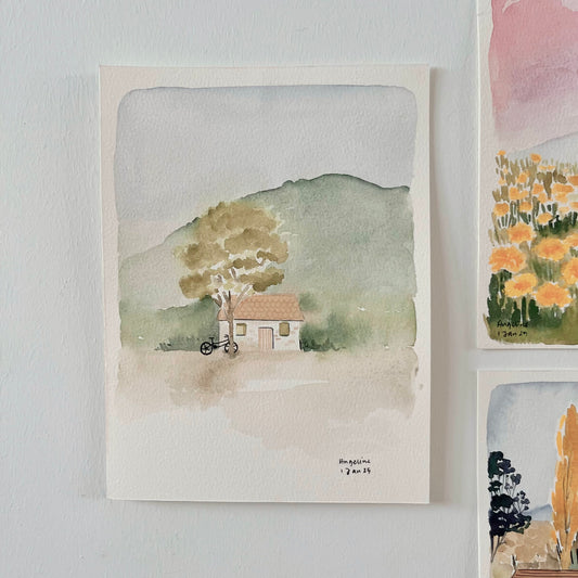 Original Painting - Quiet Heartspace