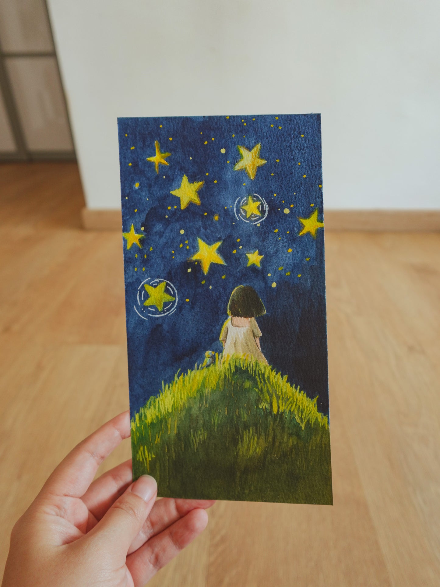 Original Painting - Stargazing