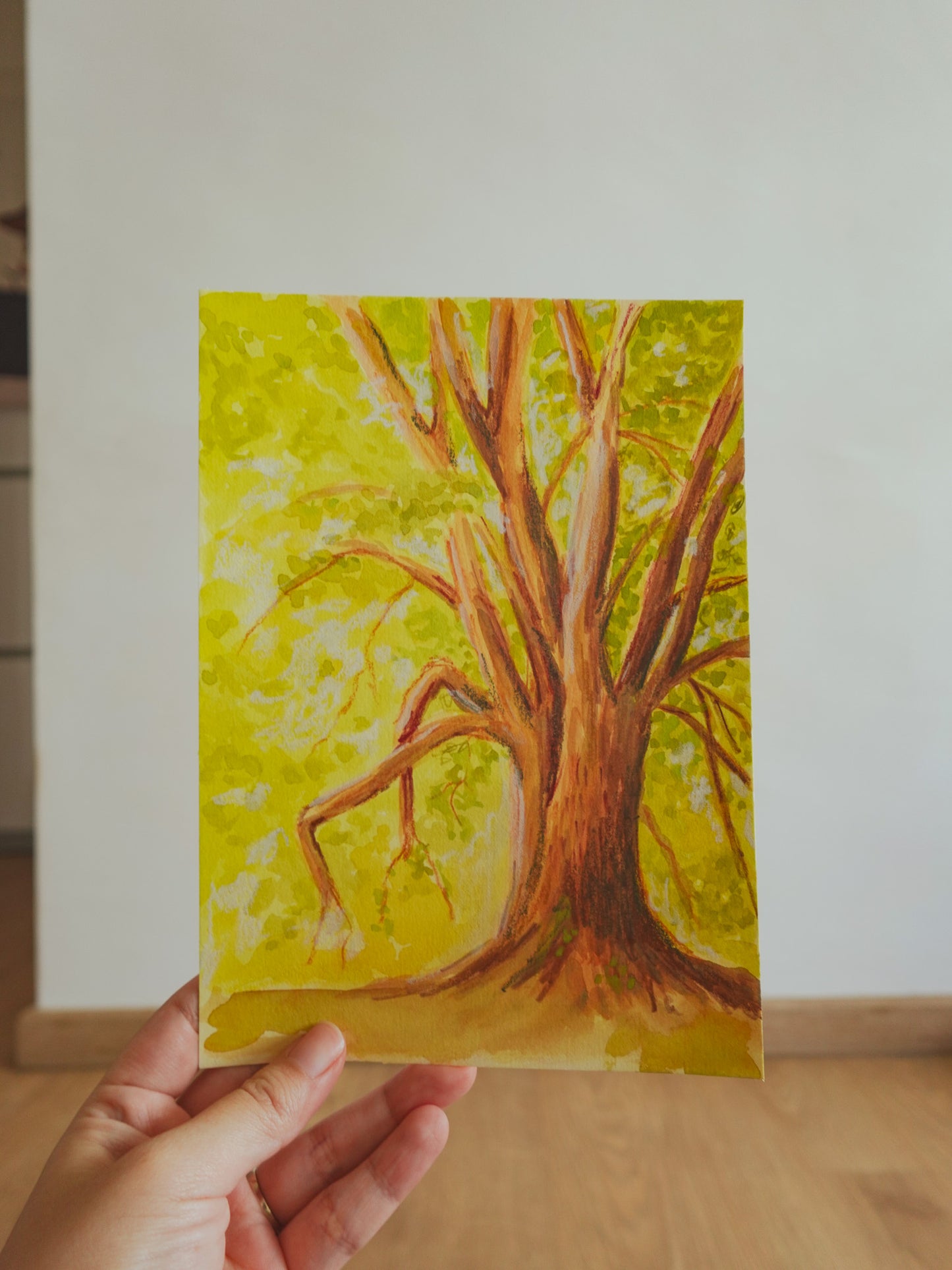 Original Painting - Tree Study