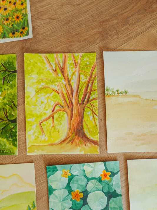 Original Painting - Tree Study