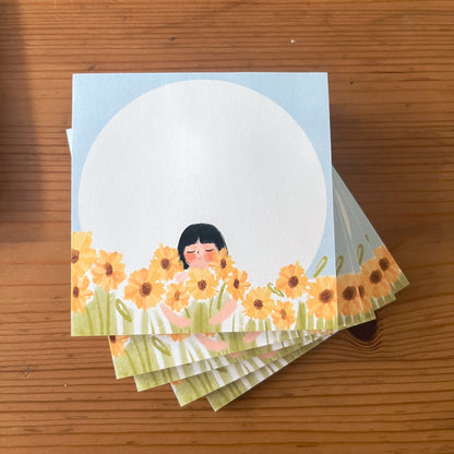 Smell the Flowers - Sticky Notes