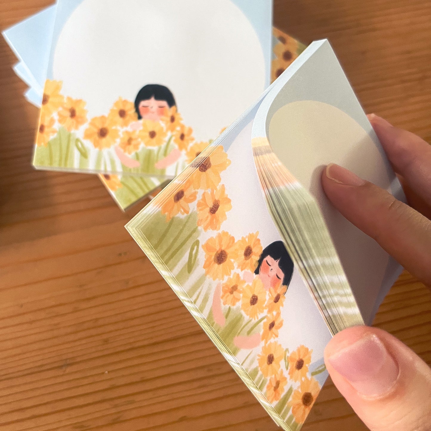 Smell the Flowers - Sticky Notes